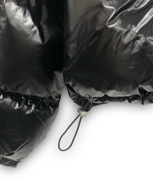 XU（エックスユー）の「使わない！！！【XU/エックスユー】coating padding jacket / パディング 中綿ジャケット ペディン ショートペディン ショート丈ジャケット クロップドパディング クロップ ショート丈 アウター 羽織り 秋服 冬服（その他アウター・メンズ・ブラック・ONE SIZE）」の4枚目の写真