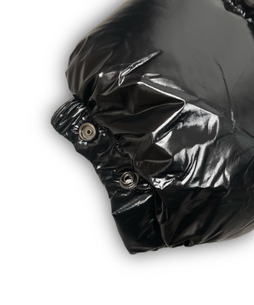 XU（エックスユー）の「使わない！！！【XU/エックスユー】coating padding jacket / パディング 中綿ジャケット ペディン ショートペディン ショート丈ジャケット クロップドパディング クロップ ショート丈 アウター 羽織り 秋服 冬服（その他アウター・メンズ・ブラック・ONE SIZE）」の6枚目の写真