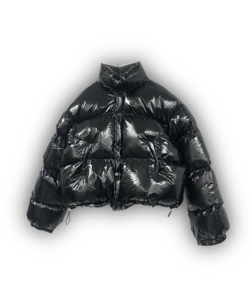 XU（エックスユー）の「使わない！！！【XU/エックスユー】coating padding jacket / パディング 中綿ジャケット ペディン ショートペディン ショート丈ジャケット クロップドパディング クロップ ショート丈 アウター 羽織り 秋服 冬服（その他アウター・メンズ・ブラック・ONE SIZE）」の12枚目の写真