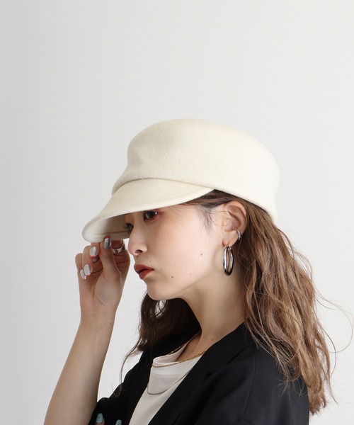 セール】SEINA CAP ウールフェルト マリンキャップ（キャップ