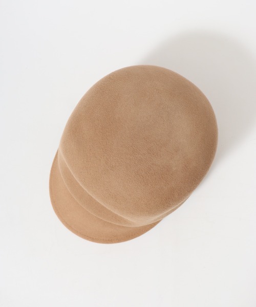 Sense of Grace（センスオブグレース）の「SEINA CAP ウールフェルト マリンキャップ（キャップ・レディース・アイボリー/ベージュ/チャコールグレー/ブラック/ブラウン・FREE）」の18枚目の写真