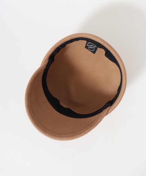 Sense of Grace（センスオブグレース）の「SEINA CAP ウールフェルト マリンキャップ（キャップ・レディース・アイボリー/ベージュ/チャコールグレー/ブラック/ブラウン・FREE）」の19枚目の写真