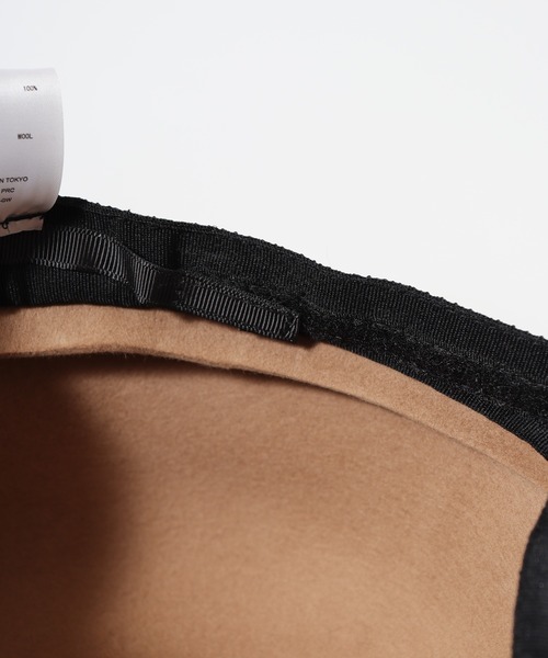 Sense of Grace（センスオブグレース）の「SEINA CAP ウールフェルト マリンキャップ（キャップ・レディース・アイボリー/ベージュ/チャコールグレー/ブラック/ブラウン・FREE）」の20枚目の写真