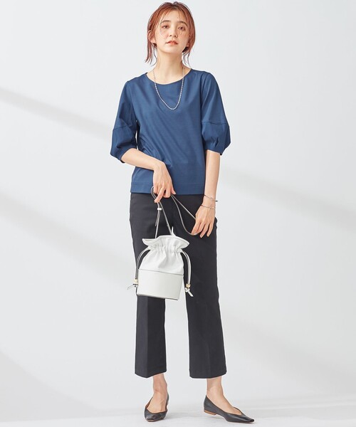 23区(ニジュウサンク)の「コットンフレア チノパンツ(チノパンツ・レディース・ブラック系・38/36)」の15枚目の写真