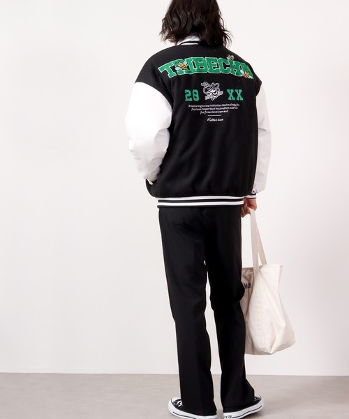 Bling Leads(ブリングリーズ)の「Bling Leads スタジャン(スタジャン・メンズ・グリーン/ブラック・M/L)」の15枚目の写真