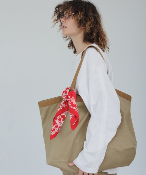 Chino Tote Bag - L / チノトートバッグ - ラージ（トートバッグ）｜DAILY STANDARD by SANDINISTA（デイリースタンダードバイサンディニスタ）