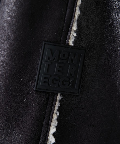 【MONTE REGGI(モンテレッジ)】ボアカラーロングジャケット ear PAPILLONNER（イアパピヨネ）の「【MONTE REGGI(モンテレッジ