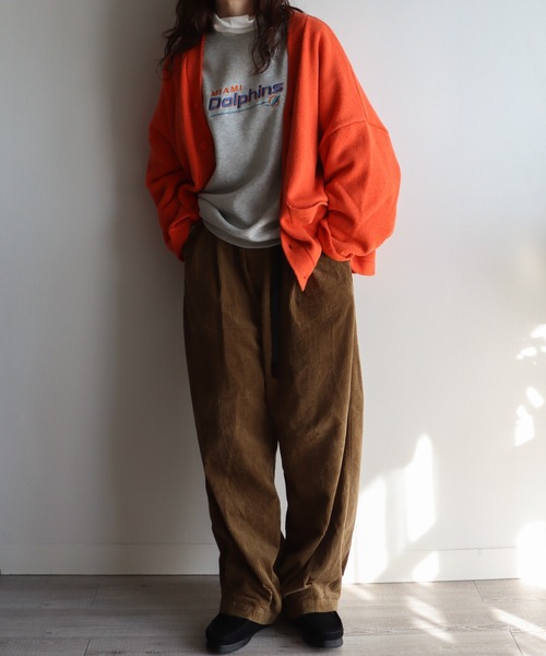 NBA/NFL/NHL/MLB（エヌビーエーエヌエフエルエヌエイチエルエムエルビー）の「MIAMI Dolphins NFL チームロゴ刺繍スウェットトレーナー（スウェット・レディース・ホワイト/グレー・M/L）」の8枚目の写真