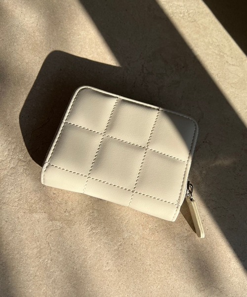 Me%（ミィパーセント）の「お札が折れない カードミニサイフ　183061（財布・レディース・ブラック/ブルー/アイボリー/ベージュ/シルバー/ブラウン/ベージュ系その他/ピンク・FREE）」の12枚目の写真