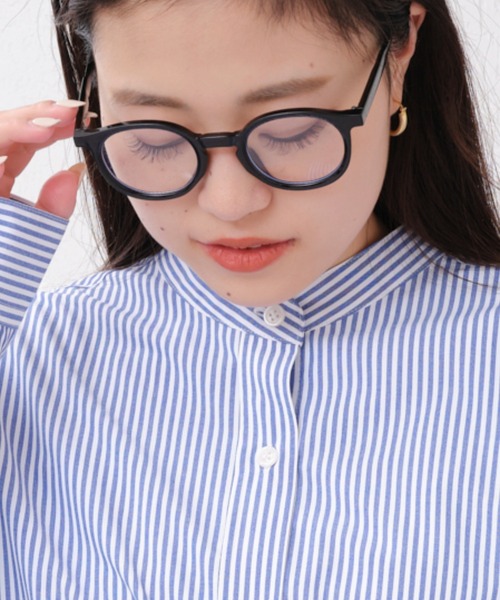 CIAOPANIC TYPY（チャオパニックティピー）の「ケース付き伊達メガネ①（メガネ・レディース・ブラック/クリア/ブラウン・ONE SIZE）」の4枚目の写真