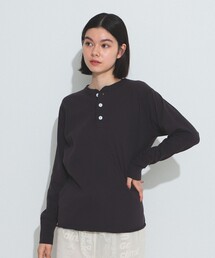 BEAMS BOY | Healthknit × BEAMS BOY / 別注 ヘンリー ロングスリーブ Tシャツ(Tシャツ/カットソー)