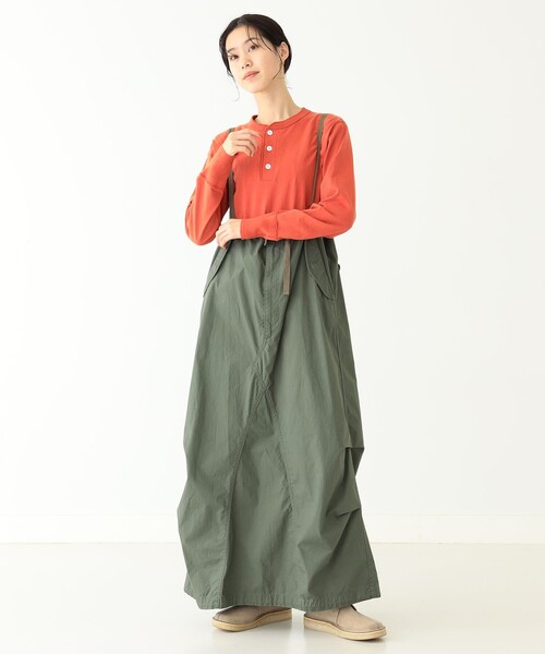 BEAMS BOY(ビームスボーイ)の「Healthknit × BEAMS BOY / 別注 ヘンリー ロングスリーブ Tシャツ(Tシャツ/カットソー・レディース・チャコールグレー/レッド/イエロー・ONE SIZE)」の11枚目の写真