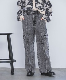 JEANASIS | ケミカルデニムフラップポケットパンツ/184852(デニムパンツ)