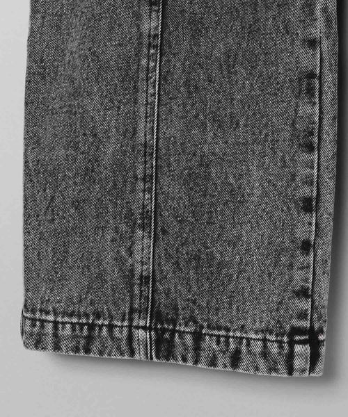 JEANASIS(ジーナシス)の「ケミカルデニムフラップポケットパンツ/184852(デニムパンツ・レディース・ブルー系その他/ブラック系その他・SMALL/MEDIUM)」の10枚目の写真