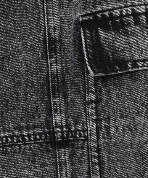 JEANASIS(ジーナシス)の「ケミカルデニムフラップポケットパンツ/184852(デニムパンツ・レディース・ブルー系その他/ブラック系その他・SMALL/MEDIUM)」の14枚目の写真