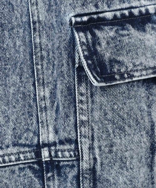 JEANASIS(ジーナシス)の「ケミカルデニムフラップポケットパンツ/184852(デニムパンツ・レディース・ブルー系その他/ブラック系その他・SMALL/MEDIUM)」の15枚目の写真