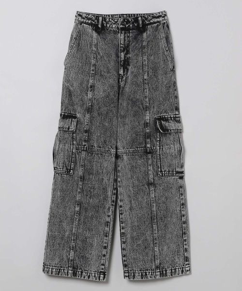 JEANASIS(ジーナシス)の「ケミカルデニムフラップポケットパンツ/184852(デニムパンツ・レディース・ブルー系その他/ブラック系その他・SMALL/MEDIUM)」の20枚目の写真