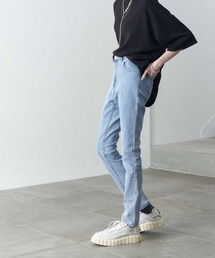 【Alfred Alex】high waist skinny stretch denim pants / ハイウエストスーパースキニーストレッチデニム