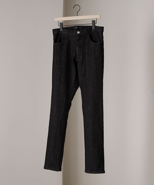 Alfred Alex(アルフレッドアレックス)の「【Alfred Alex】high waist skinny stretch denim pants / ハイウエストスーパースキニーストレッチデニム(デニムパンツ・メンズ・インディゴブルー/ダークグレー/グレー/サックスブルー/ブラック・S/M/L)」の13枚目の写真