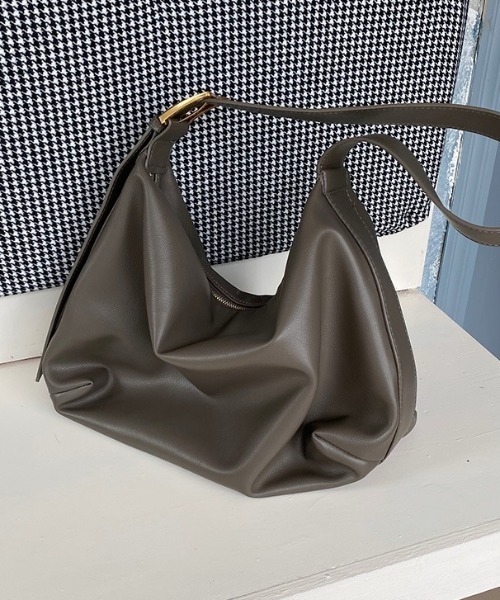 セール】【SETUP7】PUレザーベルトショルダーバッグ KNF（ショルダー