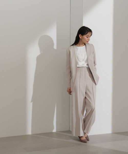 NATURAL BEAUTY BASIC(ナチュラルビューティーベーシック)の「リラクシーブッチャー SETUP ジャケット(ノーカラージャケット・レディース・ベージュ系その他/グレー系その他・SMALL/MEDIUM)」の20枚目の写真