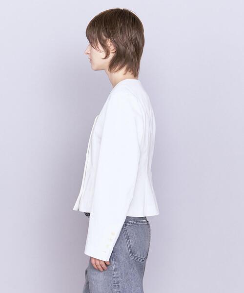 美品⭐️ダブルスタンダードクロージング　ナポレオンジャケット　エポレット　裏地総柄 MOORER ナイロンジャケット DUCCIO-SKT ムーレー ドゥッチオ