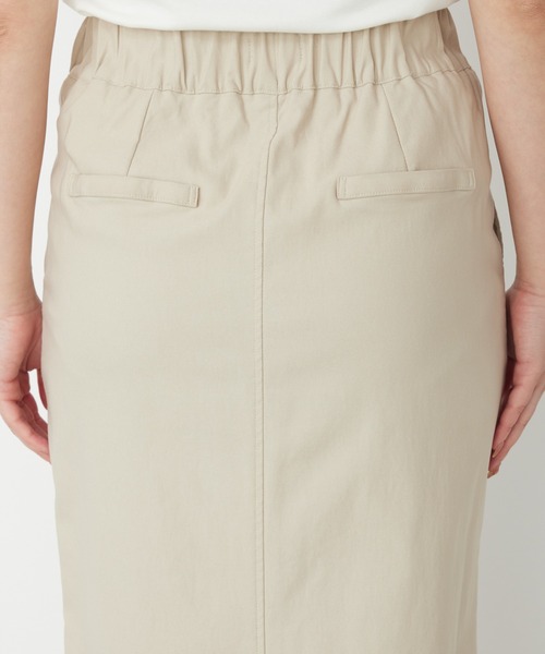 un dix cors（アンディコール）の「ストレッチナロースカート（スカート・レディース・ネイビー/サンドベージュ/オレンジ/ブラック/ブルー/グリーン/ボルドー/グリーン系その他/ブラウン・FREE）」の13枚目の写真