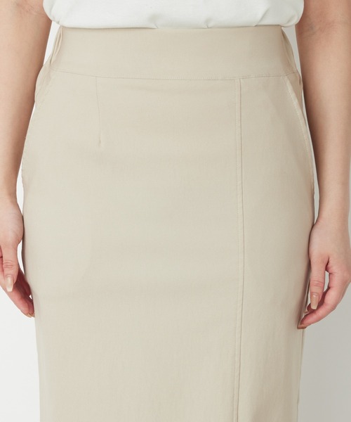 un dix cors（アンディコール）の「ストレッチナロースカート（スカート・レディース・ネイビー/サンドベージュ/オレンジ/ブラック/ブルー/グリーン/ボルドー/グリーン系その他/ブラウン・FREE）」の14枚目の写真