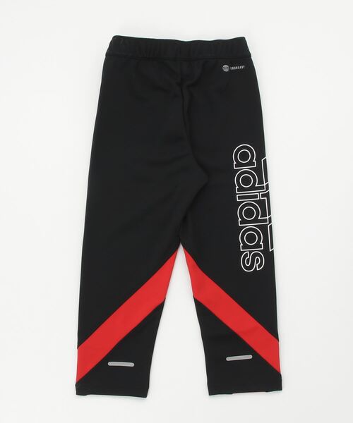 adidas（アディダス）の「カラーブロック ダブルニット レギュラーフィット ウォームアップ トラックパンツ / アディダス adidas（スウェットパンツ・キッズ・ブラック/ブルー・110/120/130/140/150/160）」の7枚目の写真