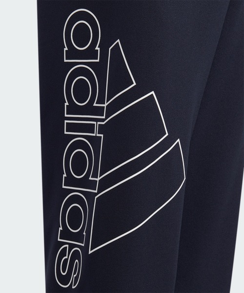 adidas（アディダス）の「カラーブロック ダブルニット レギュラーフィット ウォームアップ トラックパンツ / アディダス adidas（スウェットパンツ・キッズ・ブラック/ブルー・110/120/130/140/150/160）」の10枚目の写真