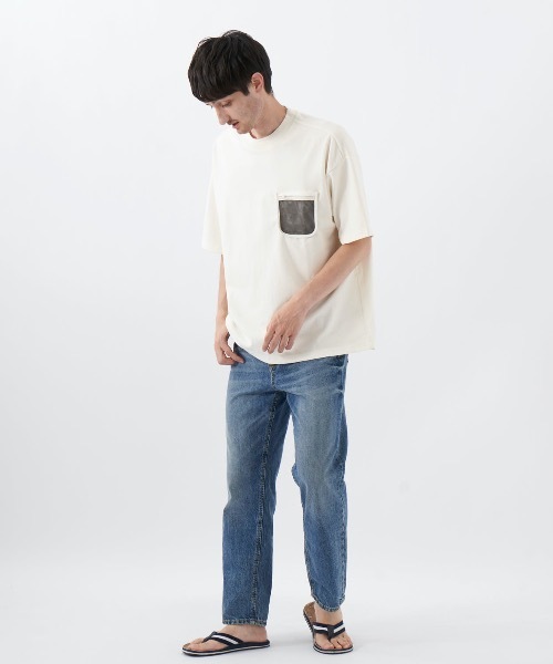 Ocean Pacific（オーシャンパシフィック）の「【OP:オーピー】プリントTシャツ（Tシャツ/カットソー・メンズ・ホワイト/カーキ/チャコールグレー・LARGE/MEDIUM）」の6枚目の写真