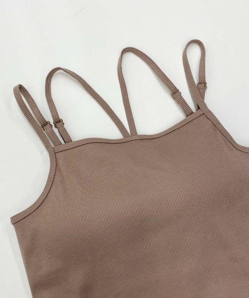 archives（アルシーヴ）の「ホルターネックキャミソール（キャミソール・レディース・ピンクベージュ/アイボリー/ブルー/ブラック・MEDIUM）」の16枚目の写真