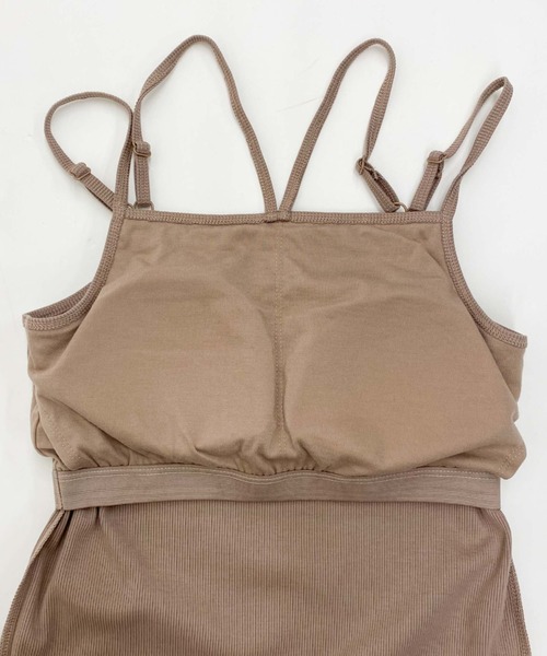 archives（アルシーヴ）の「ホルターネックキャミソール（キャミソール・レディース・ピンクベージュ/アイボリー/ブルー/ブラック・MEDIUM）」の18枚目の写真