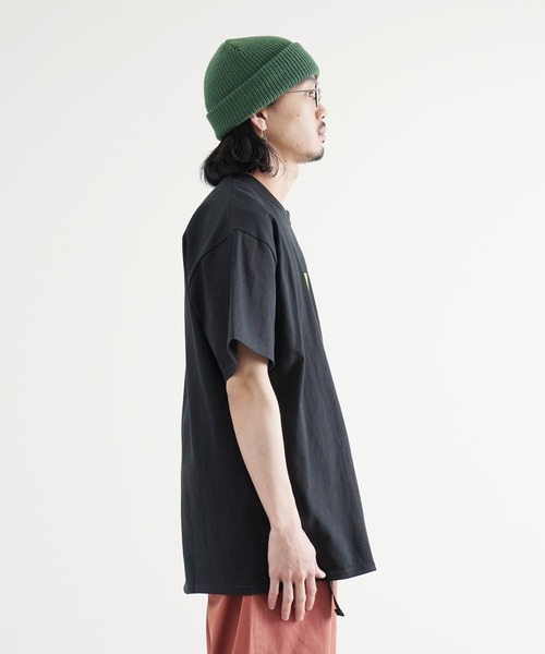 HUF(ハフ)の「HUF / ハフ ESSENTIALS BOX LOGO S/S TEE 半袖 ロゴ プリント Tシャツ(Tシャツ/カットソー・メンズ・ホワイト/ブラック/グリーン/ネイビー・X-LARGE/MEDIUM/LARGE)」の17枚目の写真