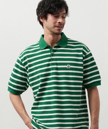 EMBLEM BOREDER S/S POLO / ボーダー半袖ポロシャツ