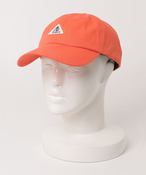 GEVACO(ゲバコ)の「【GEVACO/ゲバコ】キャンバスカラーキャップ(キャップ・レディース・ピンク/オレンジ/ベージュ/ネイビー/ブラック/ダークグリーン・FREE)」の12枚目の写真