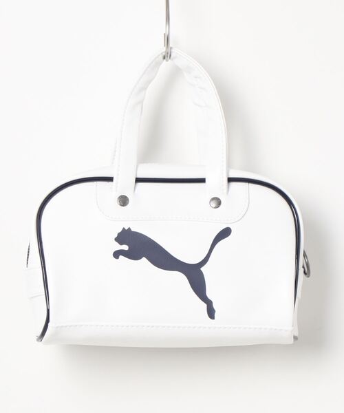PUMA(プーマ)の「PUMA プーマ ウィメンズ PUMA RETRO ミニ グリップバッグ 2.5L(トートバッグ・レディース・ブラック×ホワイト/ピンク/ホワイト系その他・フリー)」の8枚目の写真