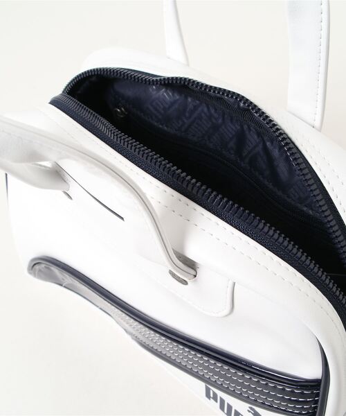 PUMA(プーマ)の「PUMA プーマ ウィメンズ PUMA RETRO ミニ グリップバッグ 2.5L(トートバッグ・レディース・ブラック×ホワイト/ピンク/ホワイト系その他・フリー)」の9枚目の写真