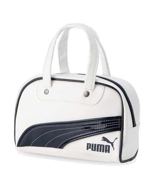 PUMA(プーマ)の「PUMA プーマ ウィメンズ PUMA RETRO ミニ グリップバッグ 2.5L(トートバッグ・レディース・ブラック×ホワイト/ピンク/ホワイト系その他・フリー)」の2枚目の写真