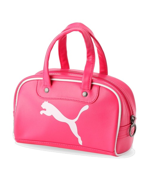PUMA(プーマ)の「PUMA プーマ ウィメンズ PUMA RETRO ミニ グリップバッグ 2.5L(トートバッグ・レディース・ブラック×ホワイト/ピンク/ホワイト系その他・フリー)」の10枚目の写真