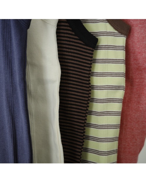 MILLER（ミラー）の「Miller/ミラー　PRIB CUP US TANK TOP　Pリブタンクトップ　カップ付き（タンクトップ・レディース・ネイビー/ブラウン/レッド/イエロー/アイボリー/ブラック系その他/ピンク/ブラック/ブルー系その他3/ラベンダー・FREE/F）」の17枚目の写真