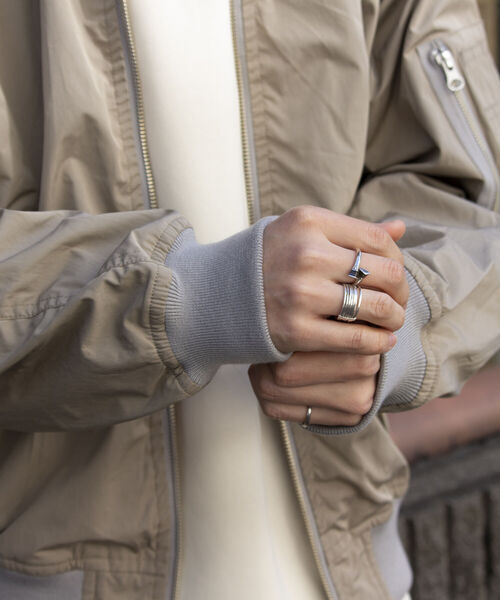 GLOSTER（グロスター）の「【GLOSTER/グロスター】MA-1  フライトジャケット ミリタリー MILITARY（ブルゾン・メンズ・オリーブ/ブラック/ベージュ・S/M/L）」の22枚目の写真