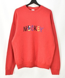 OLDMICKEY （オールドミッキー）の「【ヴィンテージ古着】90's Mickey / ミッキー 刺繍 クルーネックスウェット USA製（スウェット・メンズ）」