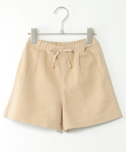 ikka（イッカ）の「ストレッチパナマキュロット（120~160cm）（その他パンツ・キッズ・ブルー/ベージュ/ピンク・120/130/140/150/160）」の2枚目の写真