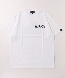 A BATHING APE | BAPE X A.P.C. MILO ON APC WIDE TEE M(Tシャツ/カットソー)