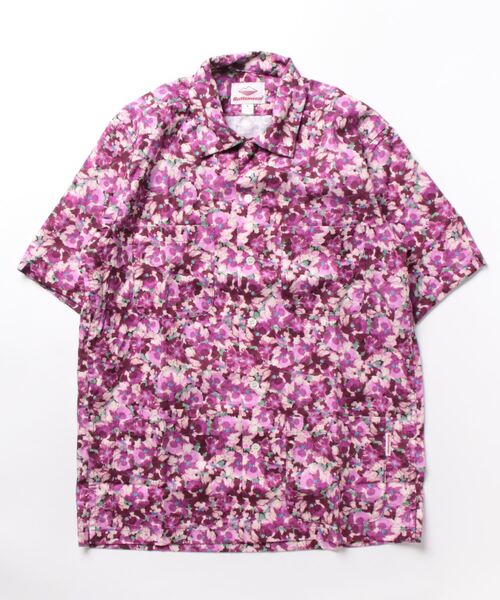 Battenwear(バテンウエア)の「【Battenwear/バテンウェア】米国製 半袖シャツ/FIVE POCKET ISLAND SHIRT(シャツ/ブラウス・メンズ・パープル系その他・MEDIUM/SMALL/LARGE)」の3枚目の写真