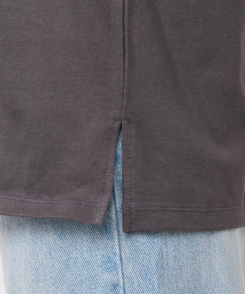 RIVE DROITE（リヴドロワ）の「適度なゆったり感/リラックスロゴTシャツ（Tシャツ/カットソー・レディース・ホワイト/チャコールグレー/ライトグレー/ピンク・FREE）」の14枚目の写真