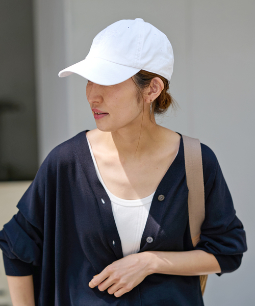 FRAMeWORK(フレームワーク)の「【PROGRESS RUNNING CLUB/プログレスランニングクラブ】PRC 1998 キャップ(キャップ・レディース・ネイビー/ホワイト・FREE)」の4枚目の写真