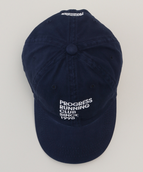 FRAMeWORK(フレームワーク)の「【PROGRESS RUNNING CLUB/プログレスランニングクラブ】PRC 1998 キャップ(キャップ・レディース・ネイビー/ホワイト・FREE)」の9枚目の写真