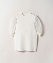 LOULOU WILLOUGHBY | 【LOULOU WILLOUGHBY】パフィスリーブRIB プルオーバー(カーディガン/ボレロ)